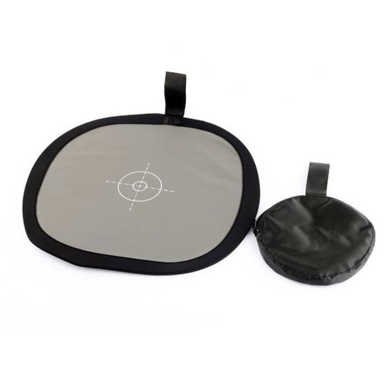 Carte de Référence de Balance des Blancs Gris Pliable de 30 Cm avec Sac