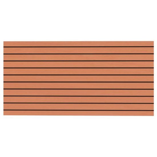 Tapis De Pont EVA 95x24 Cm Pour Bateau Ou Camping-car - Marron/Noir - Neuf