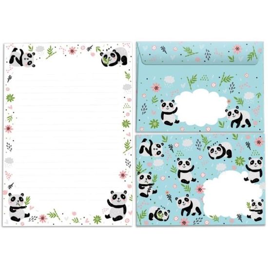 Bloc De Papier à Lettres Motifs Cœurs - A5 - Rose - 50 Feuilles - Idéal Pour Petits Mots Et Bricolage