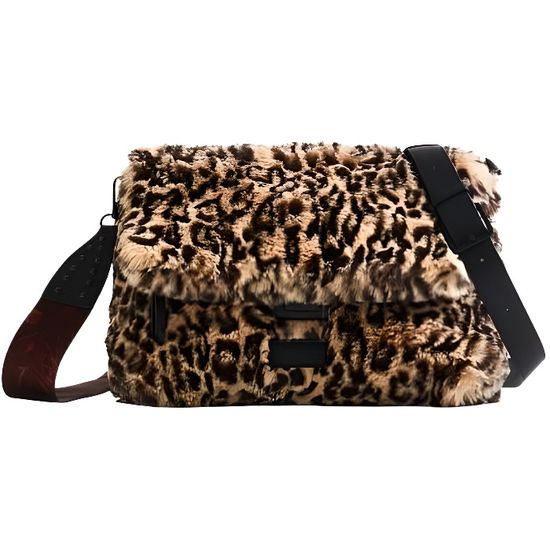 sac desigual leopard