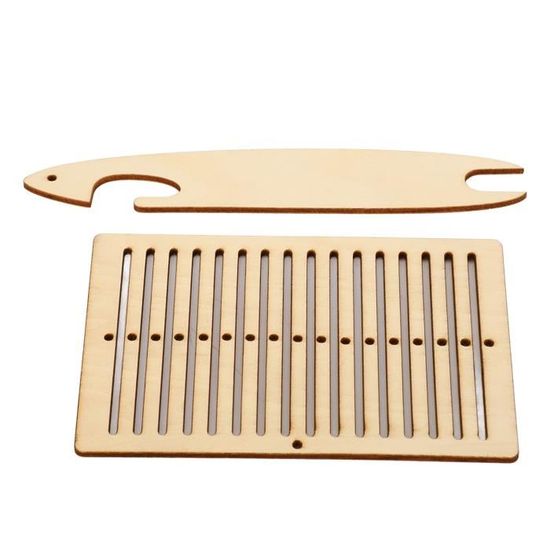 Set De 10 Navettes De Tissage En Bois Naturel - 7,9x2,9 Cm - Pour Écharpes, Tapisseries, Ceintures - Accessoires DIY - 6