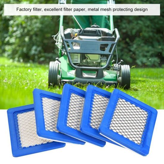 Filtro Aria Per John Deere PT15853 - 5 Pezzi, Compatibile Con Briggs & Stratton 491588 - Foto 8