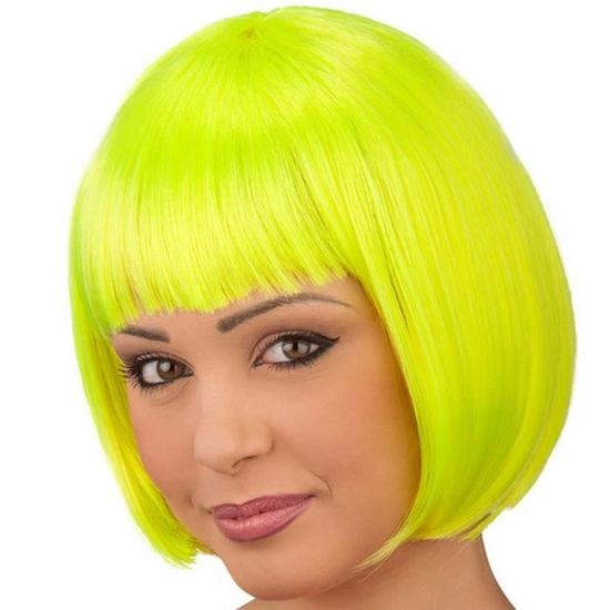 perruque jaune pas cher