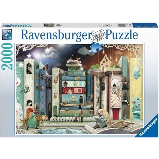 Puzzle 2000 p - L'avenue des romans / Ravensburger - Architecture et monument - Mixte