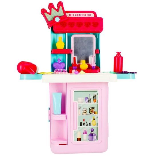 Trousse de beauté Hello Kitty and Friends - Kit Complet avec Miroir, Pinces, chouchous et Bracelet Trousse de beauté Hello Kitty and Friends - Kit Complet avec Miroir, Pinces, chouchous et Bracelet