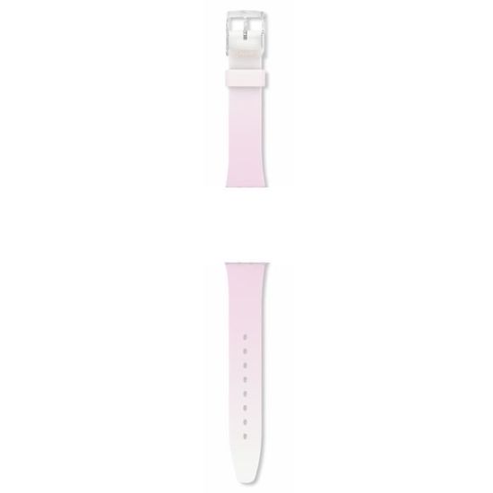 Bracelet de montre femme - SWATCH - Bracelet de montre silicone Swatch ultrarose - Couleur de la matière:Rose