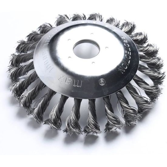 Débroussailleuse Universelle - 2024 New Accessoires - Fil D'acier Tête Coupe Gazon - Jardin