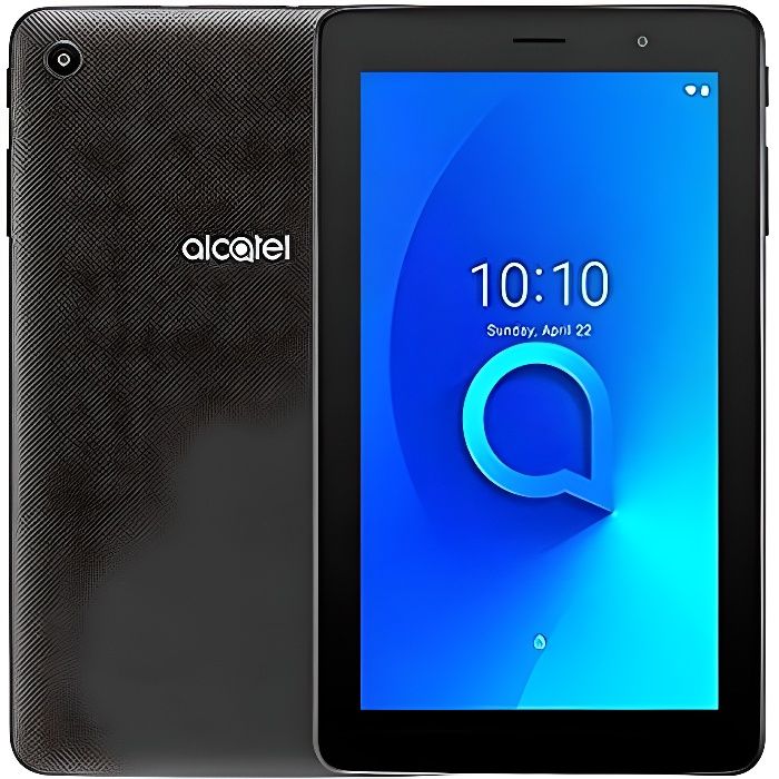 PORTABLE ET TABLETTE, Tablette, sans fonction téléphone, Alcatel Alcatel 1t 7 Wifi 2021 Noir