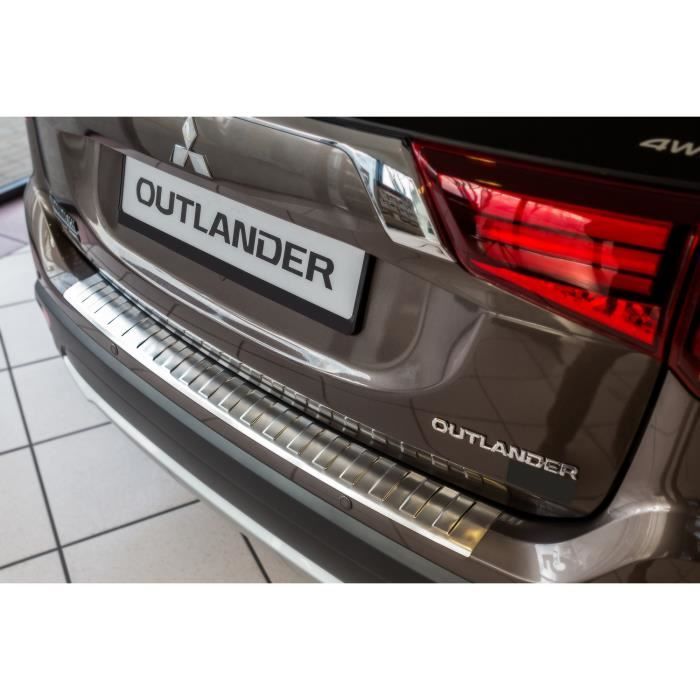 Protection de seuil de coffre chargement pour Mitsubishi Outlander 3 III FL 2015-