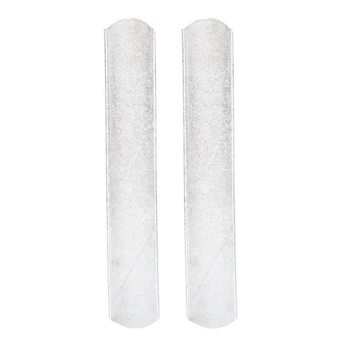 2pcs Plaque en Acier de Poids pour Équipement de Port de Protège-Tibias Gilet de Poids 15cm