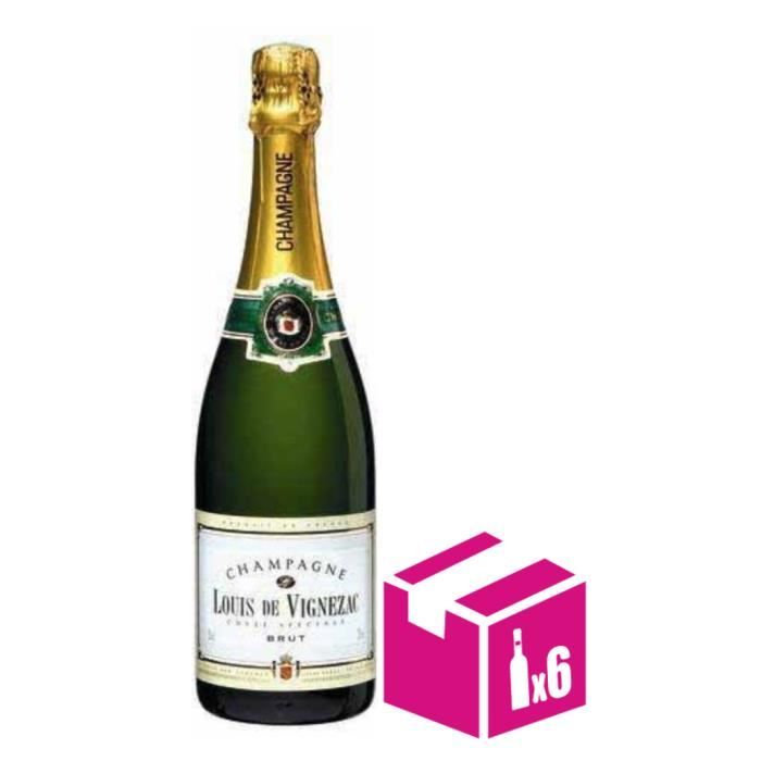 6X - Champagne Louis de Vignezac BRUT