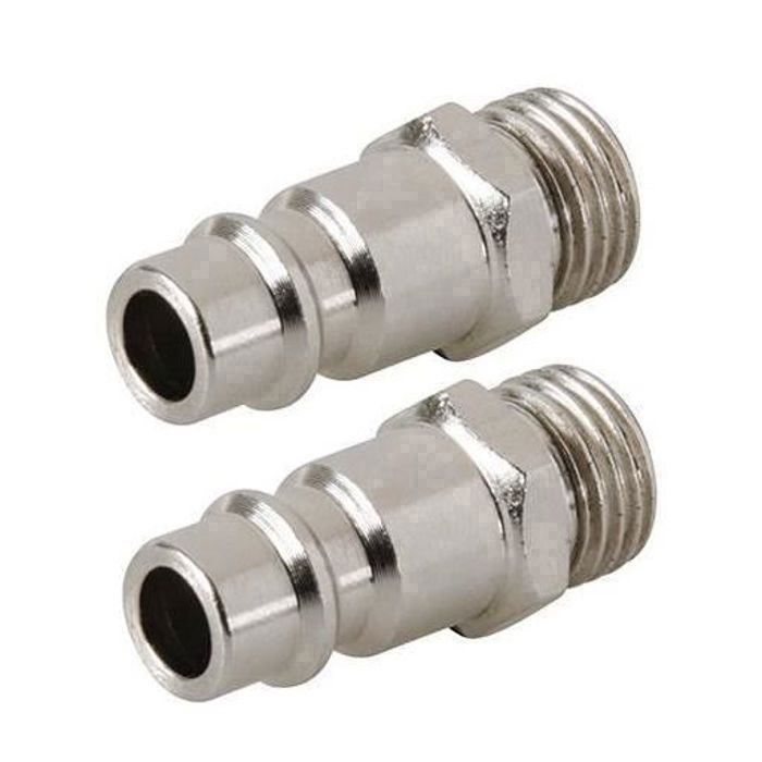 EMBOUTS M (2) COUPLEUR TYPE EURO LINE FILETE 1/4 BSP