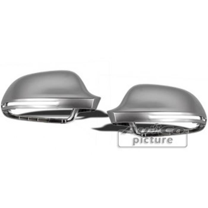 Paire de coque de retroviseur pour Audi A6 C6-4F de 2009 a 2010 AU570013