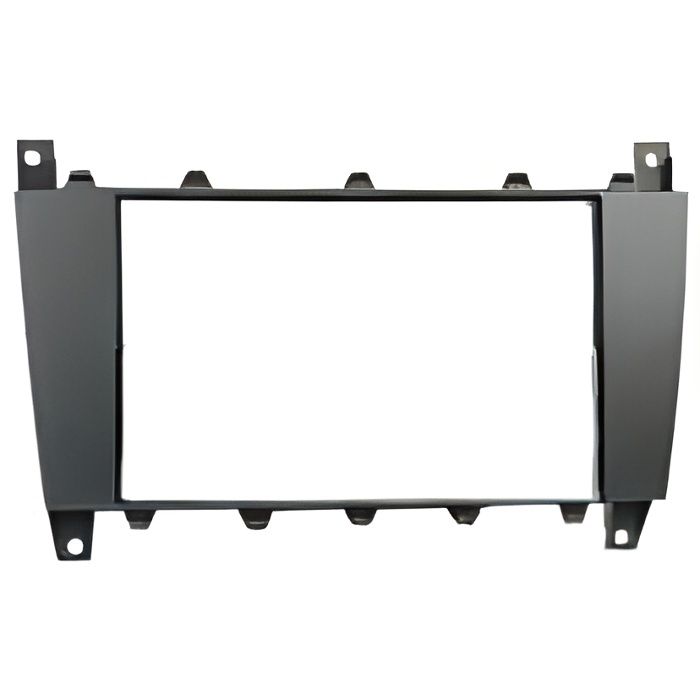 Adaptateur de façade d'autoradio Double DIN Noir Mercedes Classe C W203 2004 – 2007