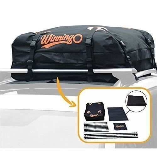 Sac de Toit de Voiture, sac de fret résistant à l'eau facile à installer les porte-bagages doux - 115 (L) x 90 (W) x 40 (h) L T02D8C