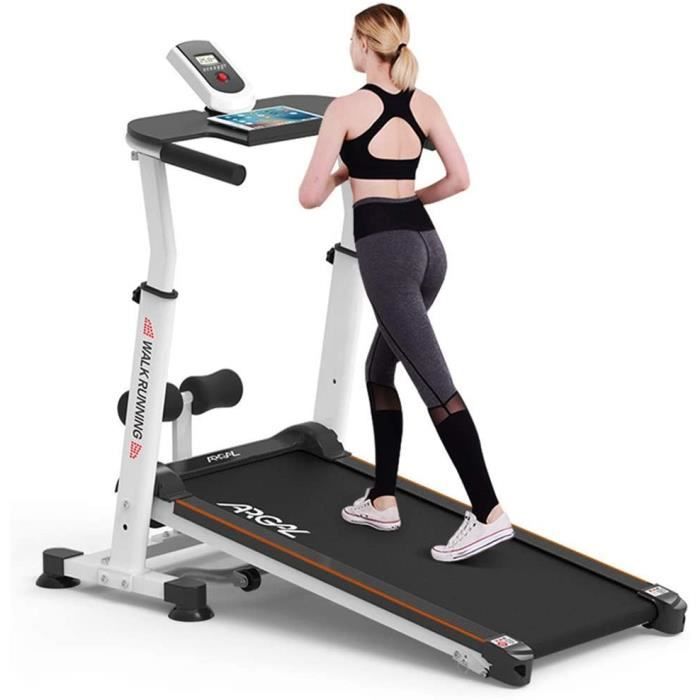TAPIS DE COURSE Silencieux Tapis de Course Pliable Multifonctionnel Machine d'exercice Tapis Roulant des pour la Maison Bureau M397