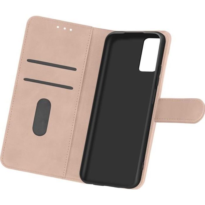 Étui Xiaomi Mi 11i / Xiaomi Poco F3 Porte-carte Fonction Support rose champagne