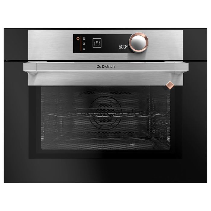 De Dietrich DKE7335X - Four micro-ondes monofonction - intégrable - 40 litres - 1000 Watt - noir-inox