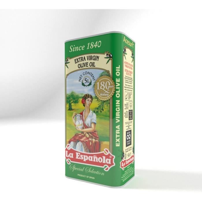 Huile D Olive - Española Extra Vierge Extraction À Froid Bidon 5L