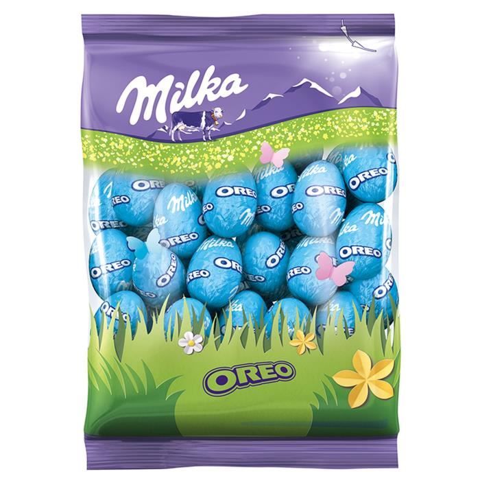 MILKA Chocolat Petits Oeufs Oreo - 350 g