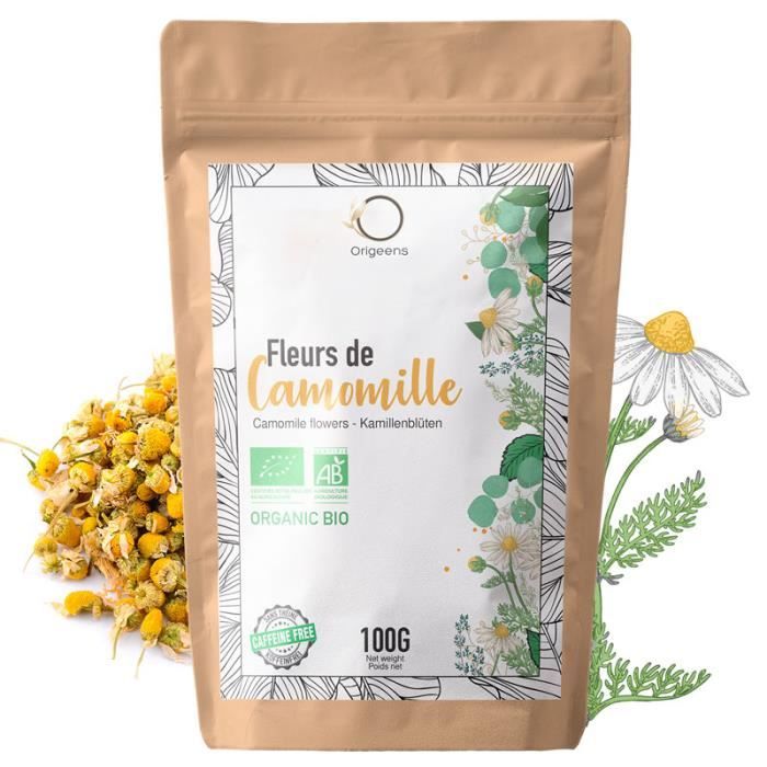 Infusion Camomille Bio ~ 100g ~ Origine Europe