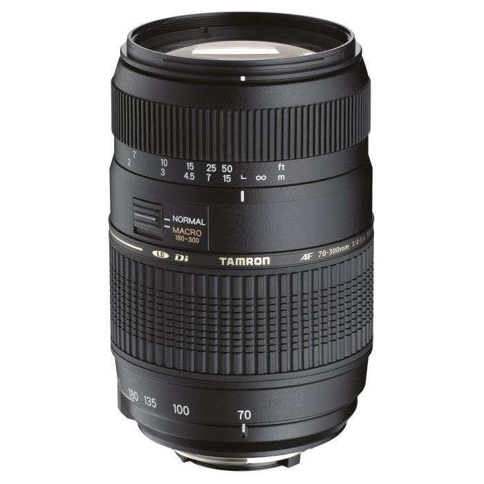 Tamron Objectif AF 70-300mm F/4-5,6 Di LD IF Macro 1/2 - Monture Nikon