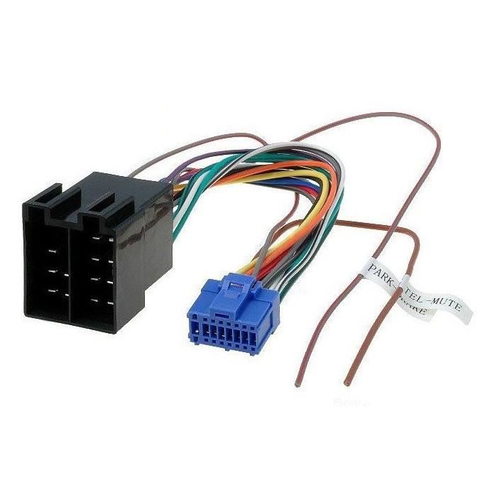 Cable adaptateur ISO autoradio Pioneer AVH-P5400DVD AVH-P5700DVD AVH-P5900DVD