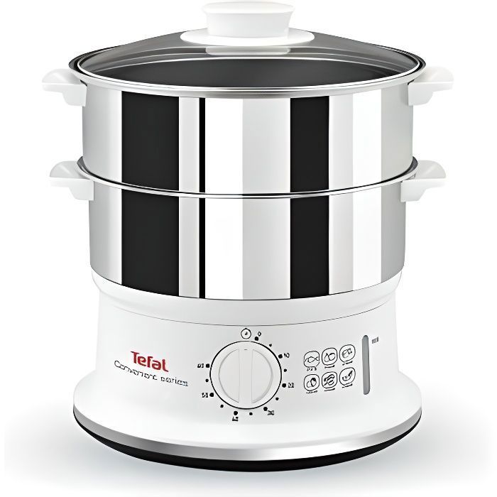 Tefal Convenient Series Cuiseur vapeur en plastique 6 l VC1451