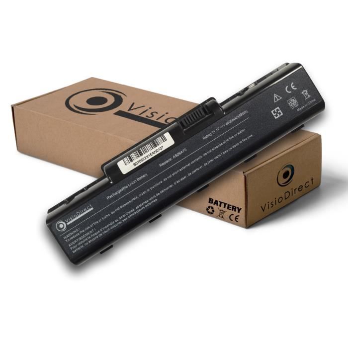 Batterie pour ACER eMachines E525 E625 E627 E630 E725 D-520 D-525 D-725 11.1V 4400mAh