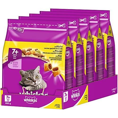 whiskas Chat Adult Croquettes Nourriture pour Chat 5900951259463