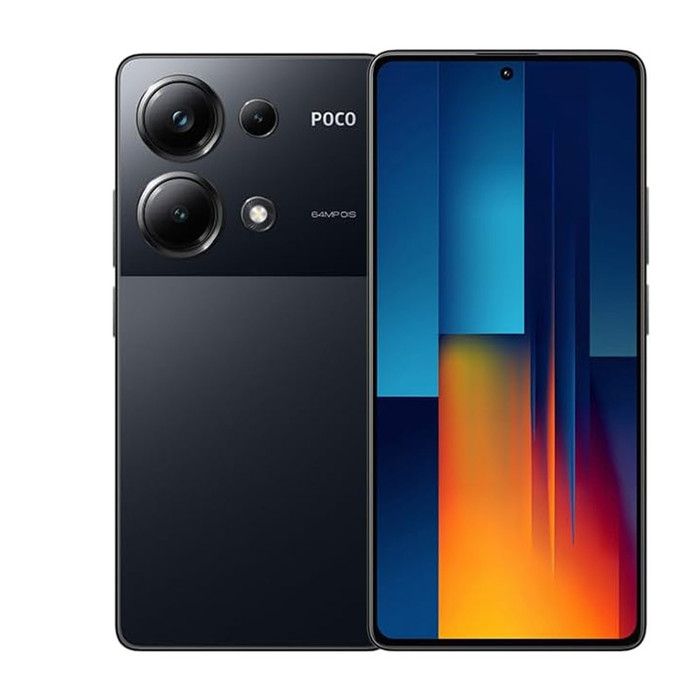 XIAOMI POCO M6 Pro Smartphone 12+ Helio G99 Ultra Écran AMOLED DotDisplay 6 67 Triple Caméra 64MP Charge 5000mAh