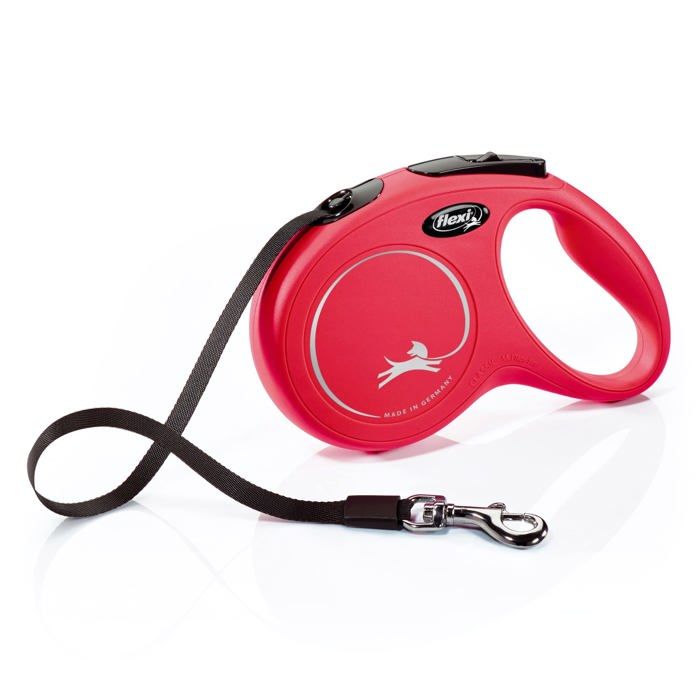 Meilleurs prix pour Flexi - 403229 - CL2MT5.250.R Laisse retractable Classique pour Chien Rouge Taille M 4,9 m