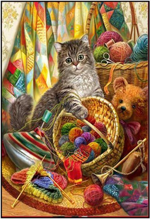 5D DIY Diamond Painting Kit Complet, Kit De Broderie Painting