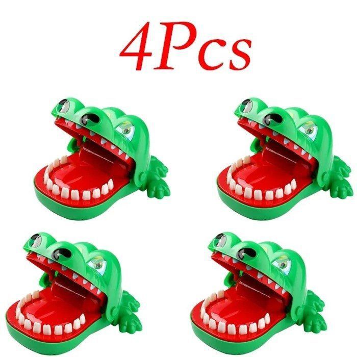 TZQFROCE Jouet Crocodile Dents Pour Enfants à Partir De 3 Ans - Jeu De Crocodile - Jeu De Dents - Jeu D'adresse Pour Enfants à Partir De 3 Ans - Cadeau Familial