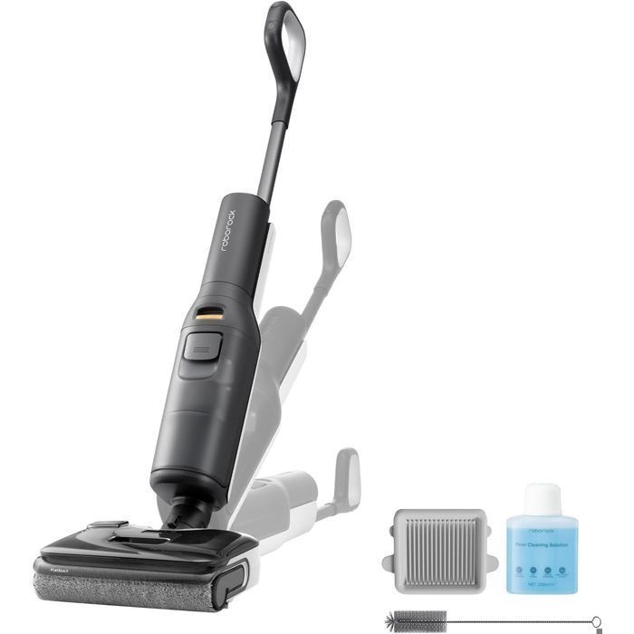 Roborock F25 LT aspirateur Laveur 20 000 Pa Auto Nettoyage à 90 °C séchage Rapide inclinable à 180°