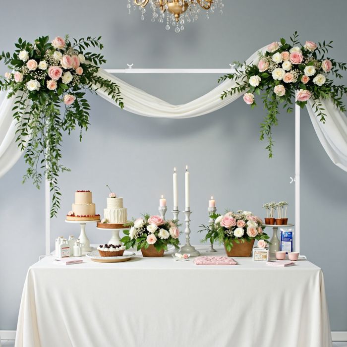Support Tige de Table avec Pinces-VEVOR-Support Arche de Table-Hauteur ...