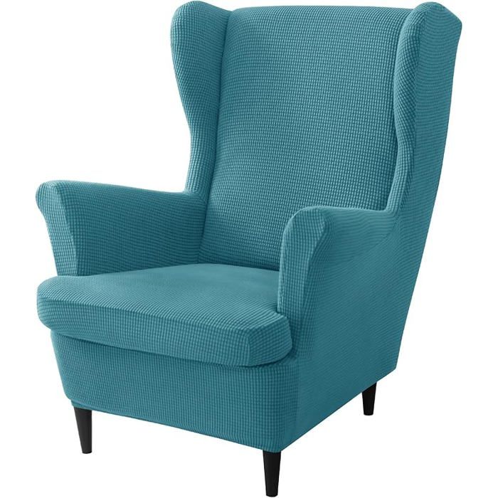 Housse de meuble - XVX - Housse canapé extensible - Jacquard élasthanne - Bleu paon - 180 m