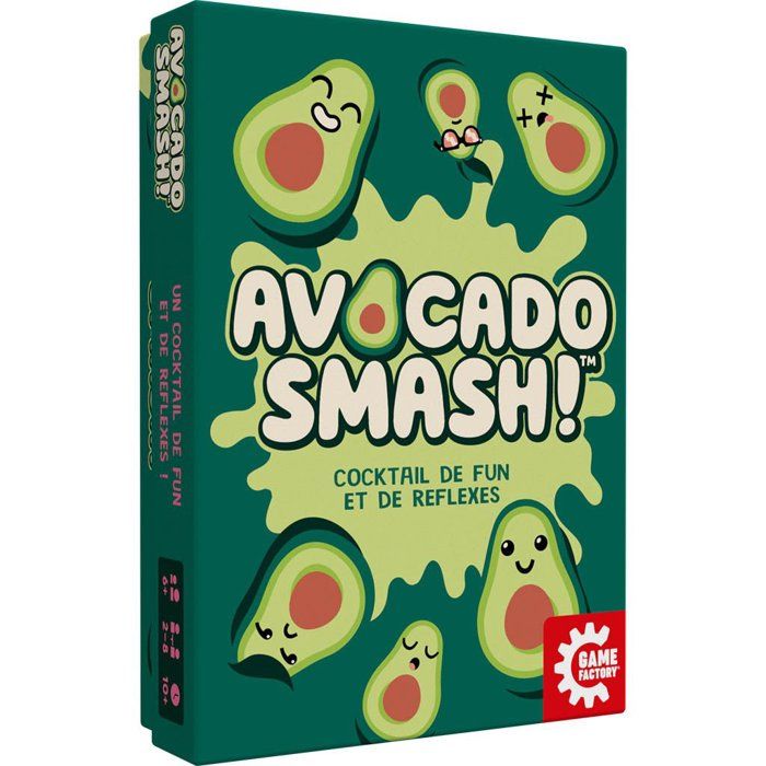Jeu de cartes - Avocado Smash! - Multicolore - 70 cartes - À partir de 6 ans