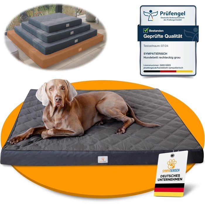 Meilleurs prix pour Lit orthopédique pour chien Lit orthopédique étanche coussin antidérapant 130x