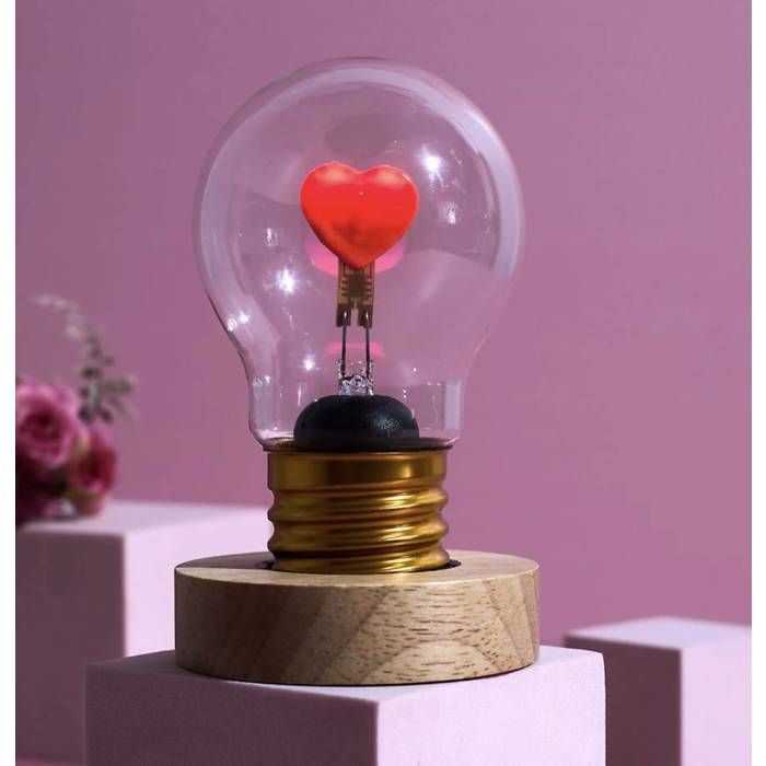 Ampoule rechargeable Rhythm of Love – Lampe déco cœur - Mycrazystuff