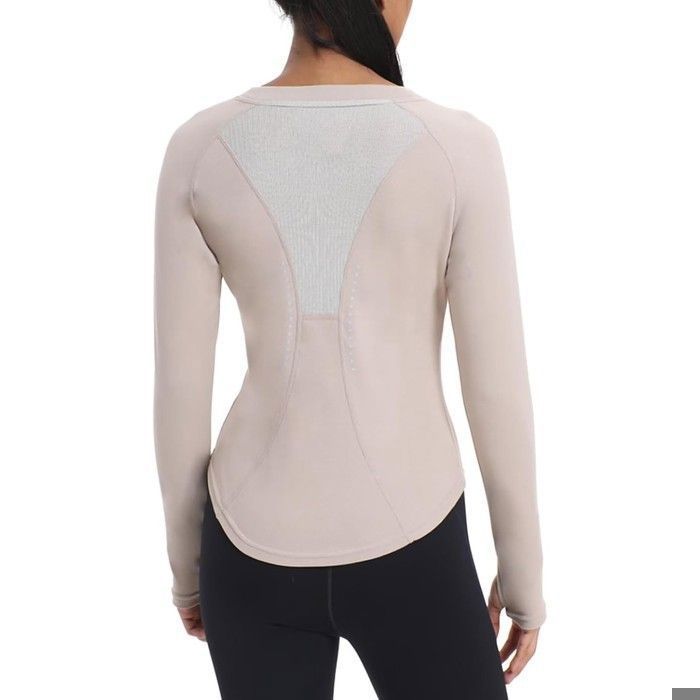 T-shirt thermique femme SURFEASY manches longues slim fit tricot polaire isolant ouvertures pouce respirant éléments