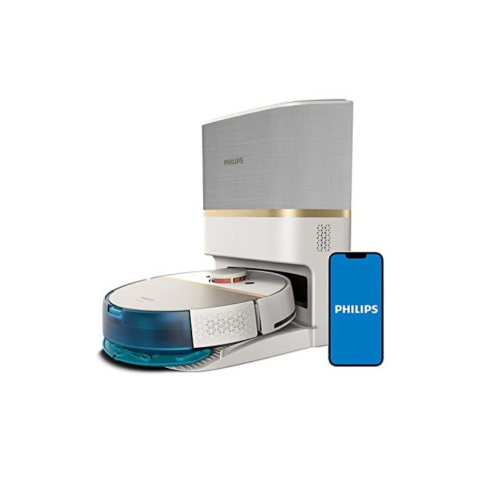 Philips 7000 series HomeRun Aqua XU7100/02 Robot d'aspiration et de nettoyage Or - vue 2