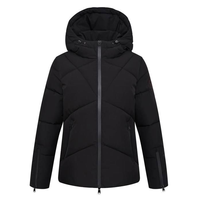 Doudoune à capuche zippé femme HV Polo Faye - black Doudoune à capuche zippé femme HV Polo Faye - black