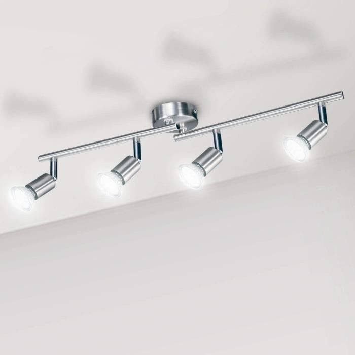 Chrome Luxe Salon Lampe De Plafond Projecteur Lampe de cuisine salle de bains lumière Big Light