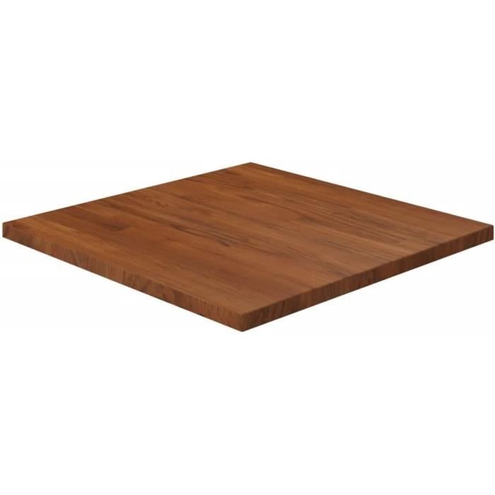 VidaXL Dessus De Table 70x2 Cm Rond Bois Massif D'acacia