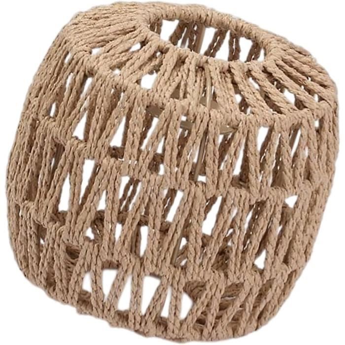 ABAT-JOUR EN ROTIN Tissé à La Main, Abat-jour Suspendu, Luminaire Suspendu EUR 6,82 - FR