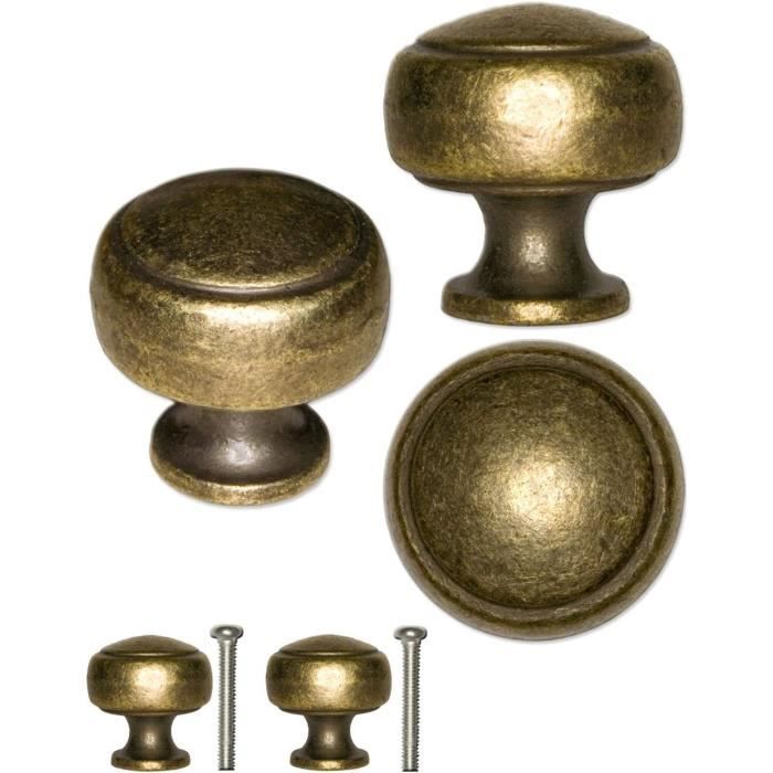 Lot De 2 Poignées De Tiroir En Bronze Antique  89 X 22 Mm Pour Tiroirs Armoires Coiffeuses Cuisines Buffets Et Placards 99006505