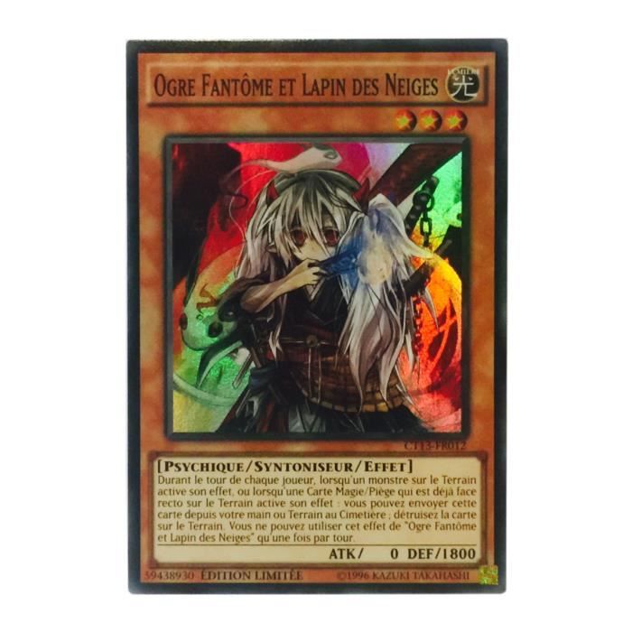 Yu-Gi-Oh ogre fantome et lapin des neige CT13-FR012
