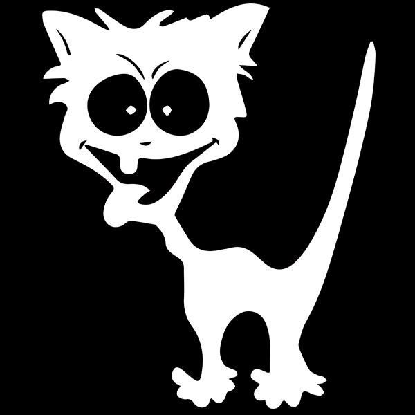 Sticker Decoration Animal Chat Rigolo Marrant x16 Cm Cdiscount Maison Sticker Decoration Animal Chat Rigolo Marrant x16 Cm Cdiscount Maison