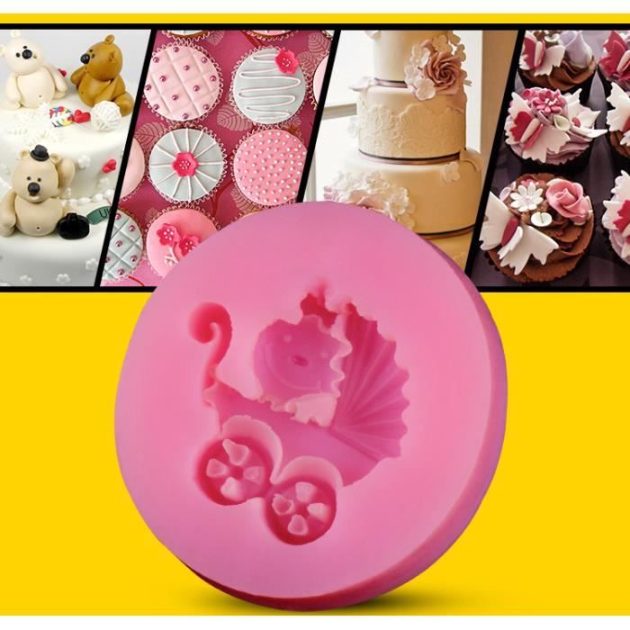 Moule Silicone Bebe Berceau Pour Gateau Patisserie Ou Pate A Sucre Cdiscount Maison
